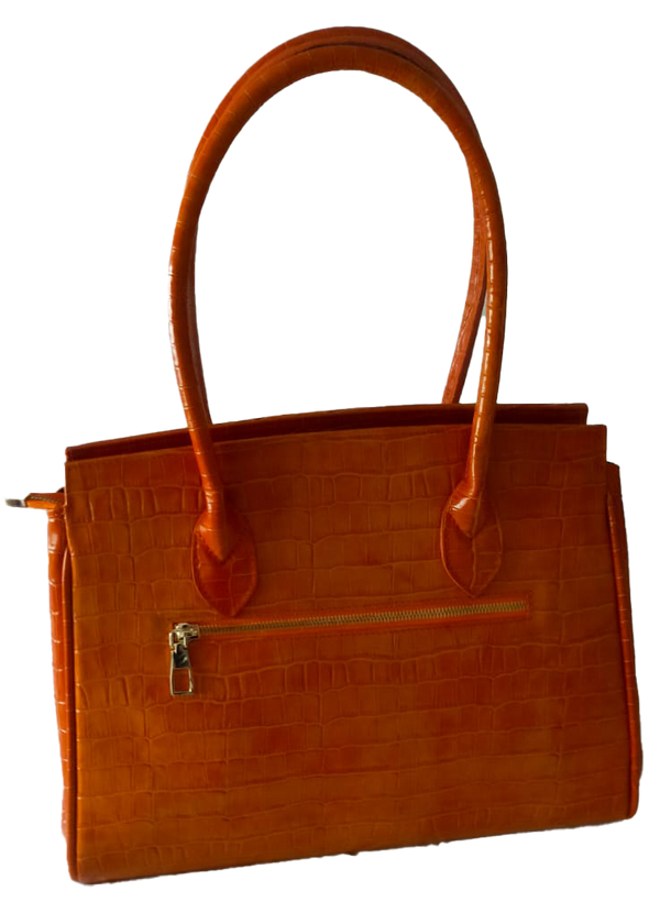 Geantă de lux portocalie